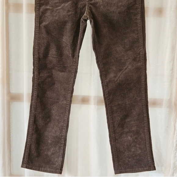 GAP HIGH RISE VINTAGE SLIM CORDUROY PANTS WOMEN'S PETITE SIZE 25|0 - Picture 10 of 16